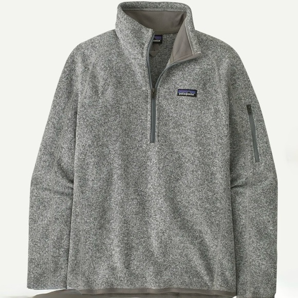Patagonia Better Sweater 1/4 Zip Pullover Gray Fleece Women’s Small - Picture 6 of 7